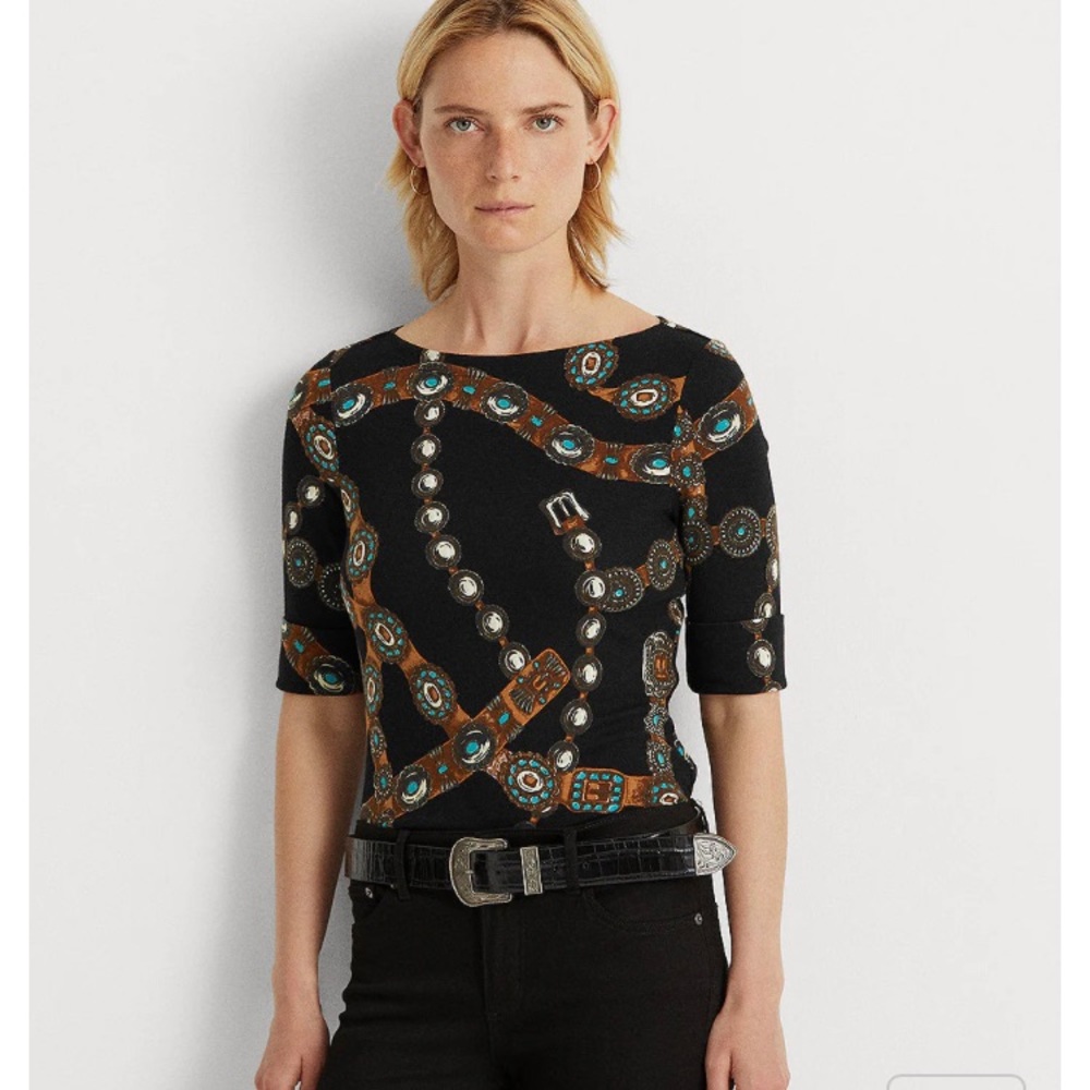ISO *not for sale* LRL southwest belt print top